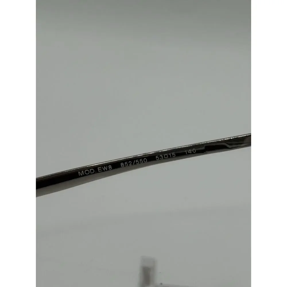 Versus Sunglasses Rectangular Black Gray Lenses Unisex 53mm